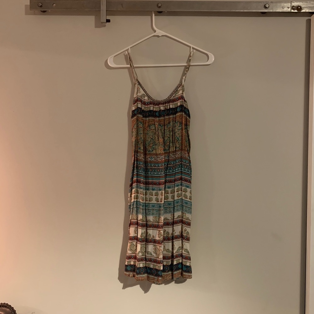 Boho Silk Sundress